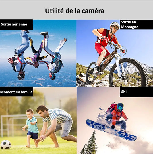 Caméra Mini Action 1080P - Ultra Compacte & Magnétique Neocapture