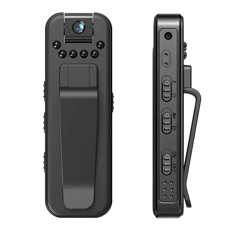 JOZUZE HD 1080P Body Mini Camera Portable Small Digital Video Recorder Police BodyCam Infrared Night Vision Miniature Camcorder Neocapture