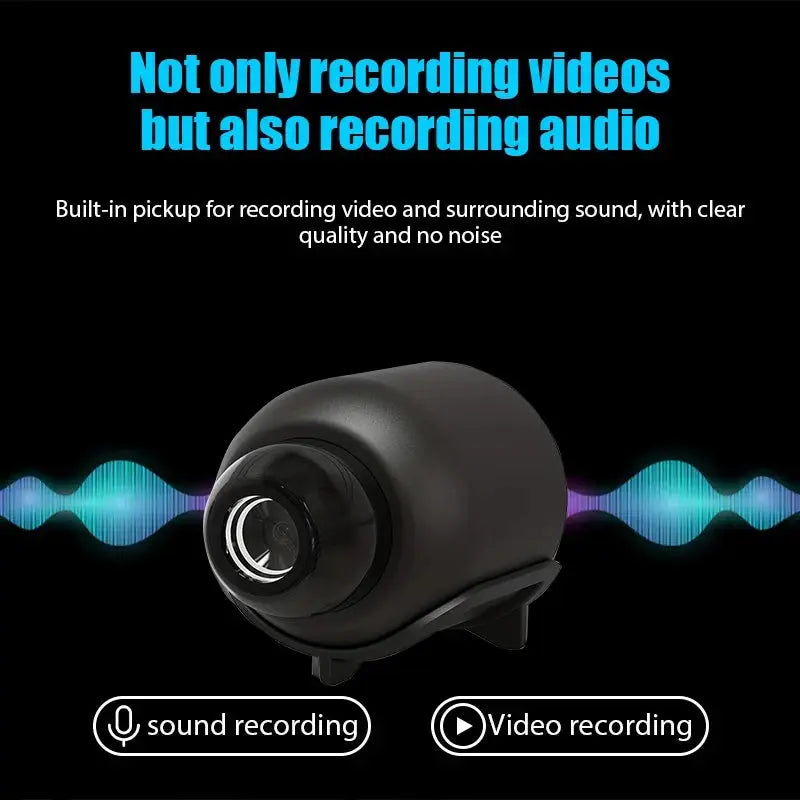 New X5 Mini Camera 1080P Clear Night Vision Lightweight Portable Premium Cams Motion Detection Wireless WiFi Surveillance Camera Neocapture